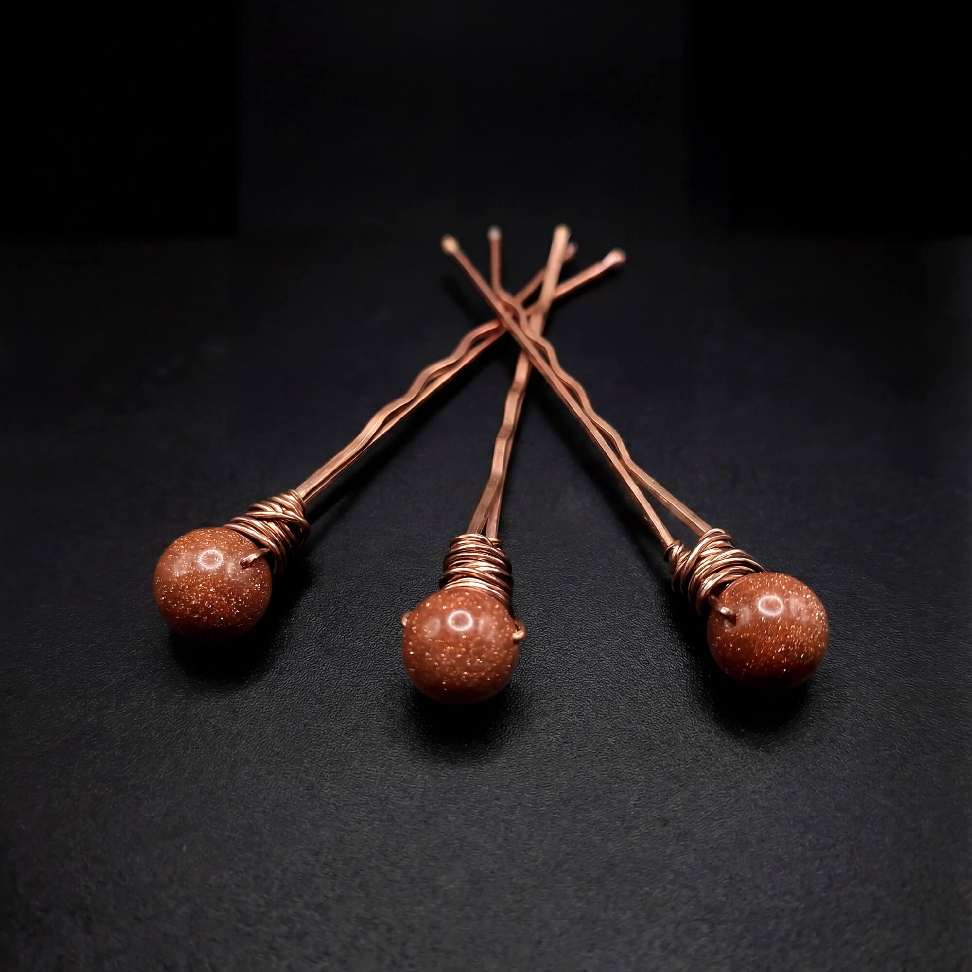 Goldstone Bobby Pins (6 Pack)