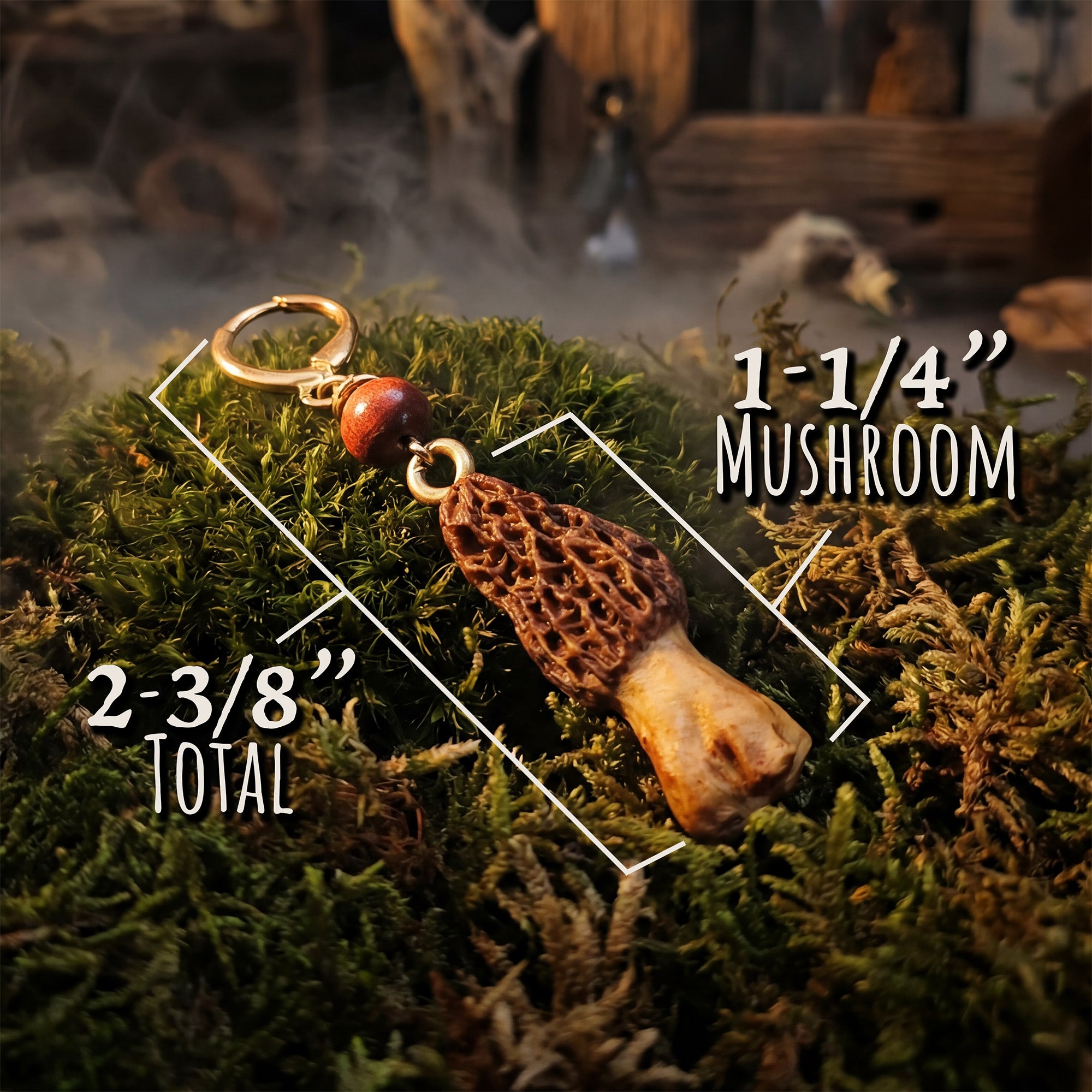 Morel & Tiger's Eye Earrings