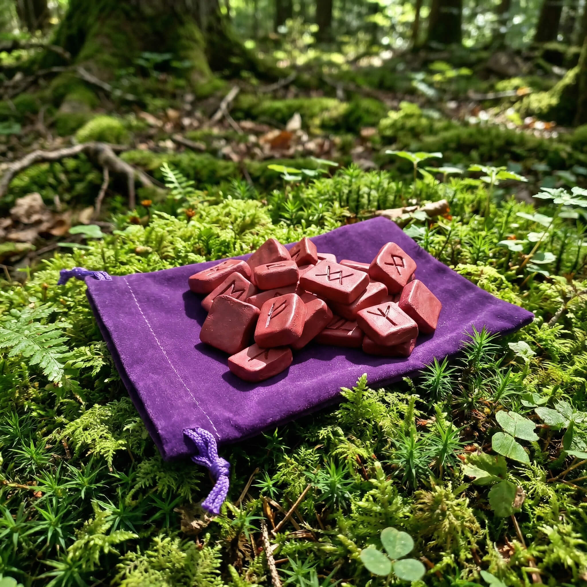 norse rune set handmade